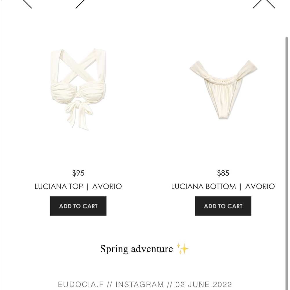 ISO Inamorata Swim Bikini